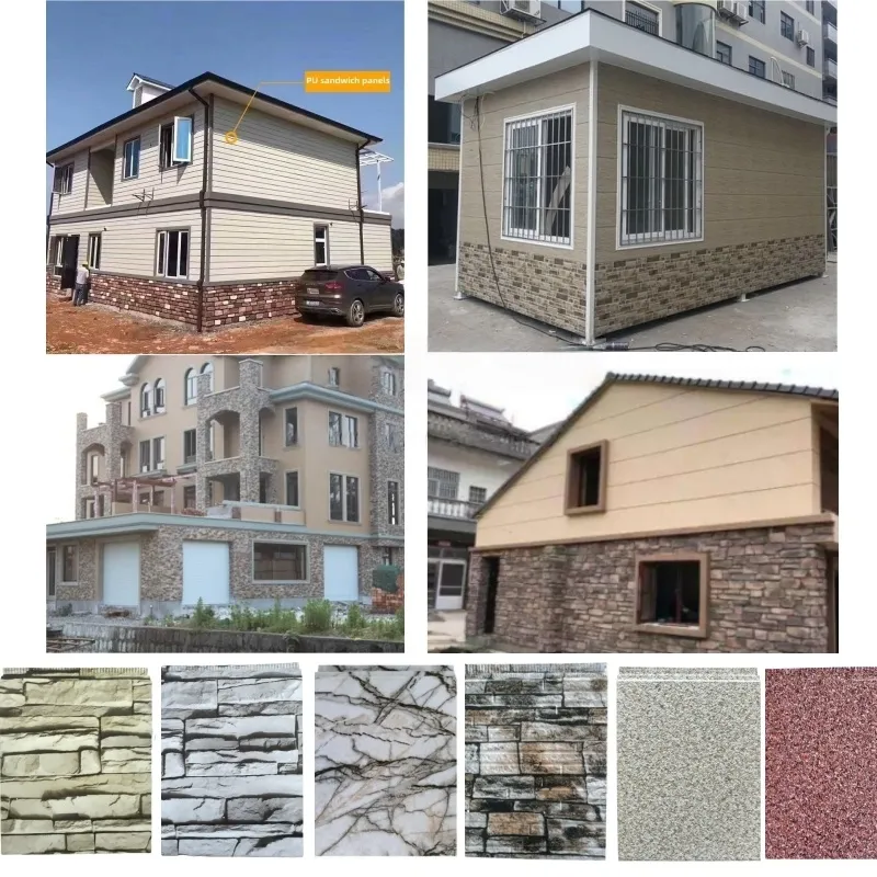 Lightweight Foam Insulation Panels Polystyrene Sandwich Panels Eps Panel Wall for Living Room
