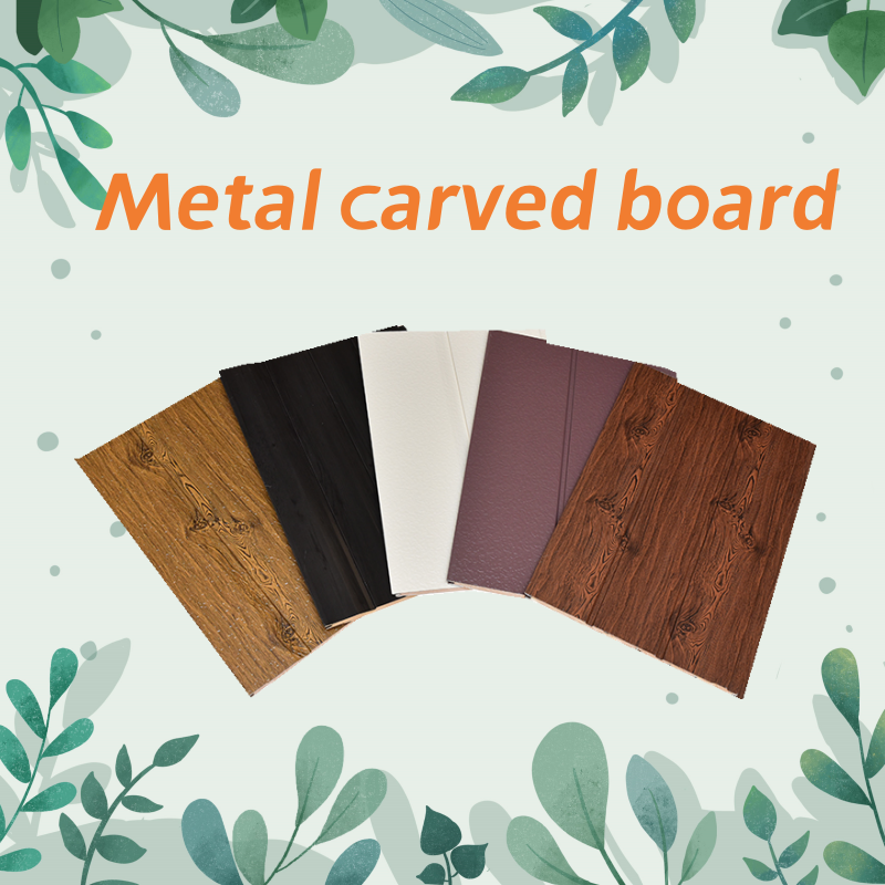 Beautiful Design Insulated Wall Panel Exterior Metal Carved Boards House Building Material for warehouse