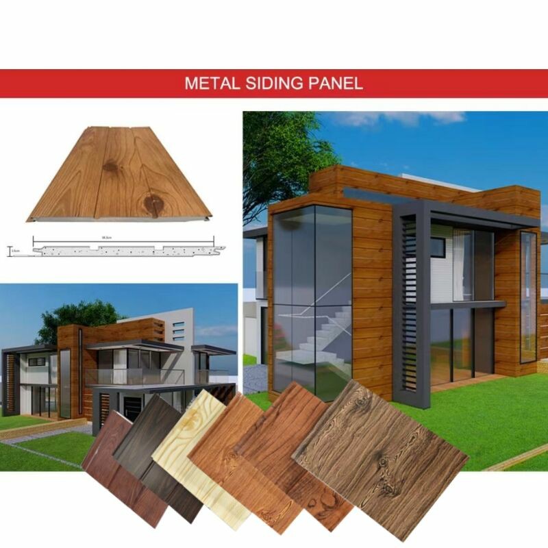 Energy Efficient 16mm Metal Siding Panel | Polyurethane Core for Thermal Insulation in Chile