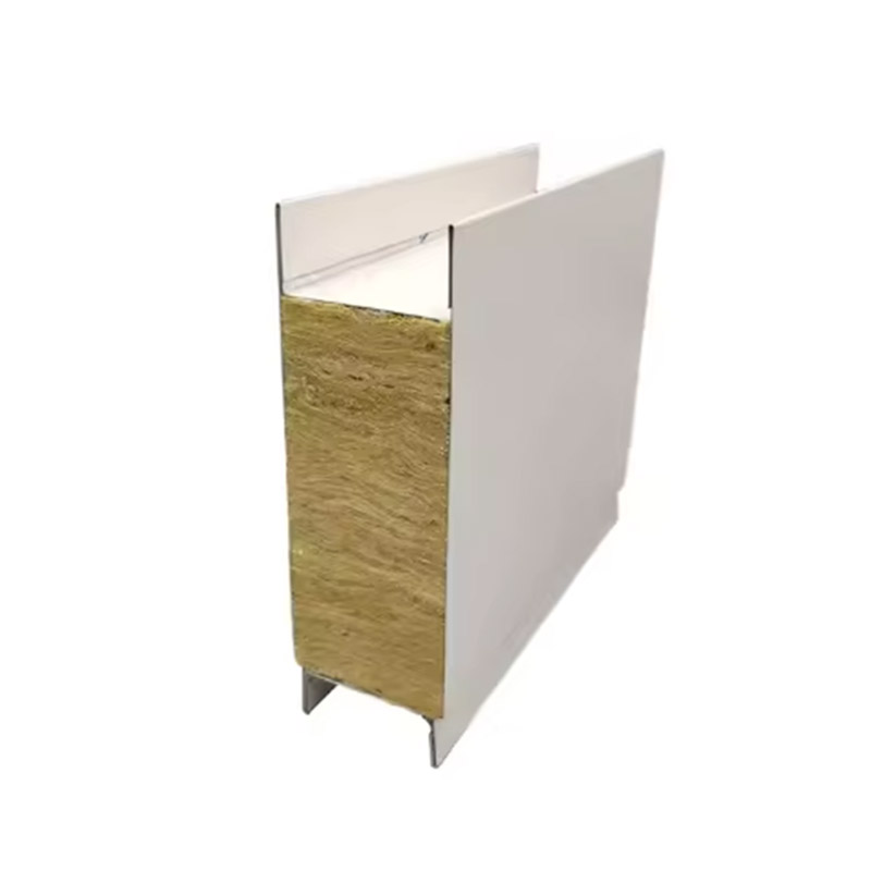 Cool Room Custom House Sandwich Panel Steel Structure Rock Wool Sandwich Panels for House
