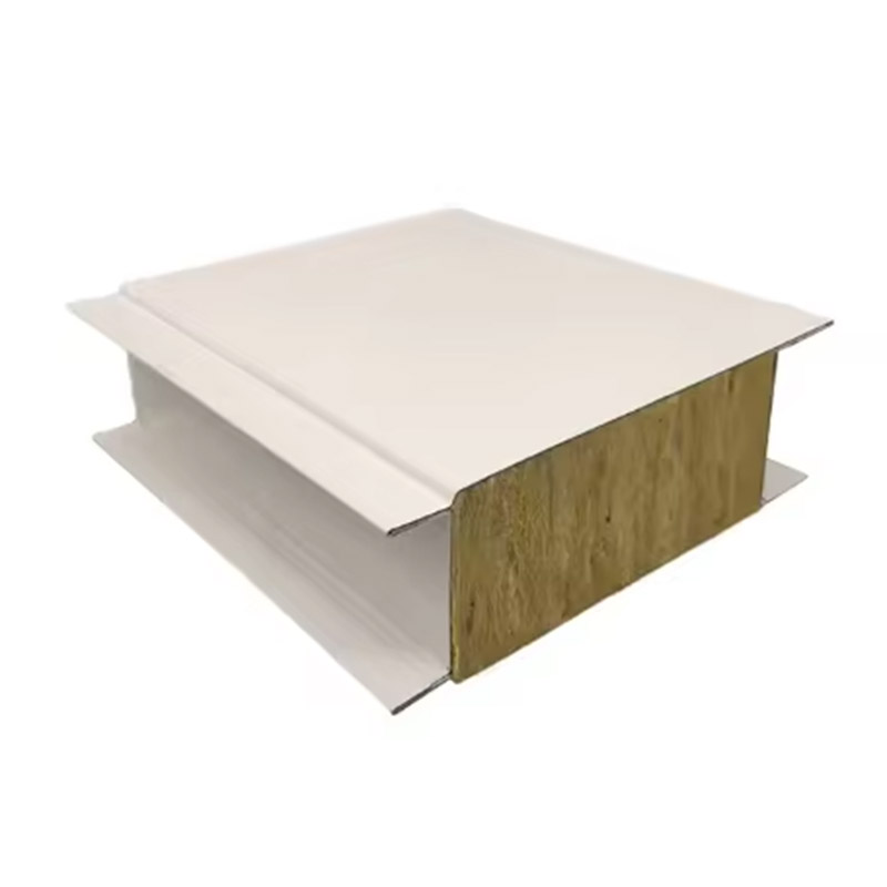 Cool Room Custom House Sandwich Panel Steel Structure Rock Wool Sandwich Panels for House