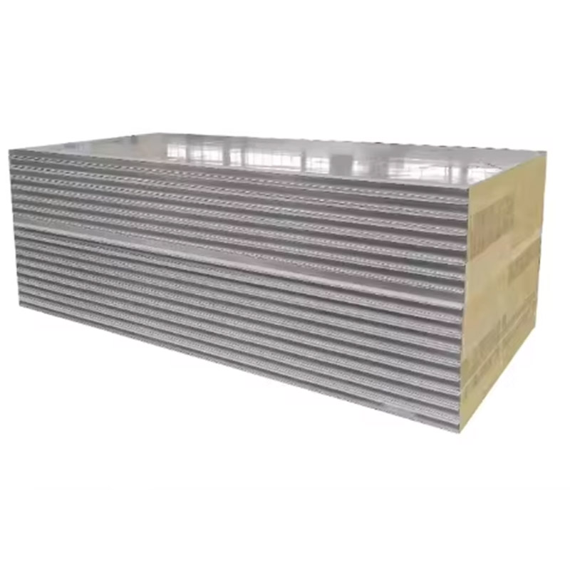 Cool Room Custom House Sandwich Panel Steel Structure Rock Wool Sandwich Panels for House